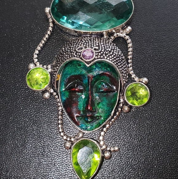 Large Sterling Silver Pendant - Picture 1 of 3